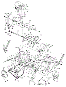 Snow parts for Mtd Snow Thrower 31355-9 / 1989 from AppliancePartsPros.com
