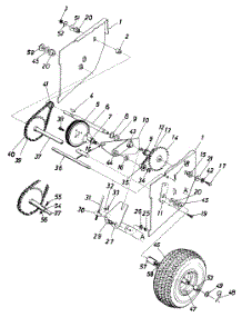 Snow parts for Mtd Snow Thrower 31385-9 / 1989 from AppliancePartsPros.com