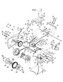Drive Shaft Assembly parts for Mtd Snow Thrower 314-612E000 / 1994 from AppliancePartsPros.com