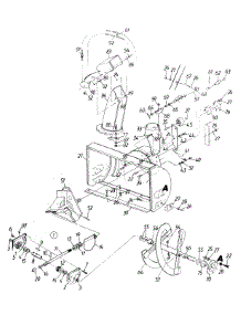 Drive Shaft Assembly parts for Mtd Snow Thrower 314-612E000 / 1994 from AppliancePartsPros.com