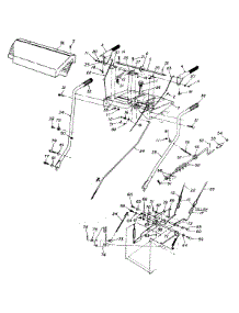 Engagement Handle Assembly parts for Mtd Snow Thrower 314-980I000 / 1994 from AppliancePartsPros.com
