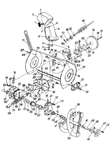 Gear Box Assembly parts for Mtd Snow Thrower 314-980I000 / 1994 from AppliancePartsPros.com