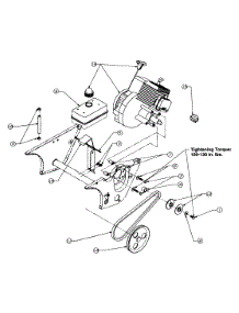 Engine & V-Belt parts for Mtd Snow Thrower 315-140-000 / 1995 from AppliancePartsPros.com