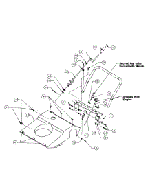 Cover & Dash parts for Mtd Snow Thrower 315-140-352 / 1995 from AppliancePartsPros.com