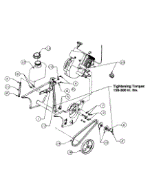 Engine & V-Belt parts for Mtd Snow Thrower 315-150-000 / 1995 from AppliancePartsPros.com