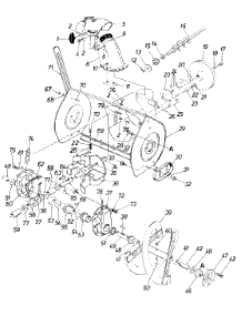 Parts parts for Mtd Snow Thrower 315-960-000 / 1985 from AppliancePartsPros.com