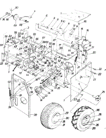 Parts parts for Mtd Snow Thrower 315-960-000 / 1985 from AppliancePartsPros.com