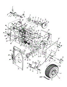 Main Drive Assembly Complete parts for Mtd Snow Thrower 315-980I000 / 1995 from AppliancePartsPros.com