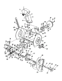Main Housing Assembly parts for Mtd Snow Thrower 315-980I000 / 1995 from AppliancePartsPros.com