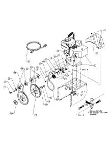 Engine And V-Belts 10, & 8 Hp Electric Starter & 8 Hp parts for Mtd Snow Thrower 315E640F000 / 1995 from AppliancePartsPros.com