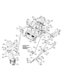Handle Assembly parts for Mtd Snow Thrower 315E640F013 / 1995 from AppliancePartsPros.com