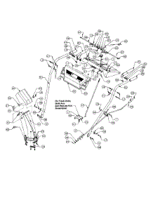 Handle Assembly parts for Mtd Snow Thrower 315E740F000 / 1995 from AppliancePartsPros.com