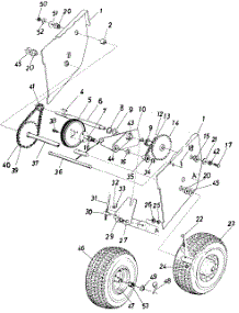 Parts parts for Mtd Snow Thrower 316-580-000 / 1986 from AppliancePartsPros.com