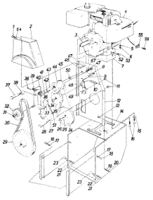 Parts parts for Mtd Snow Thrower 316-800-000 / 1986 from AppliancePartsPros.com