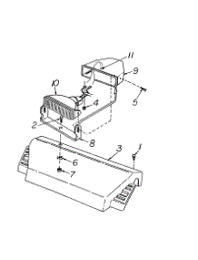 Handle Panel Assembly parts for Mtd Snow Thrower 317E980I000 / 1997 from AppliancePartsPros.com
