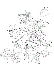 Parts, Snow Thrower parts for Mtd Snow Thrower 318-225-000 / 1988 from AppliancePartsPros.com