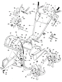 Parts parts for Mtd Tiller 318-405-327 from AppliancePartsPros.com