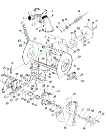Snow parts for Mtd Snow Thrower 31800S / 1985 from AppliancePartsPros.com