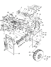 Snow parts for Mtd Snow Thrower 31800S / 1985 from AppliancePartsPros.com