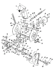 Parts parts for Mtd Snow Thrower 319-840-031 from AppliancePartsPros.com