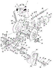 Snow parts for Mtd Snow Thrower 31960-7 / 1987 from AppliancePartsPros.com