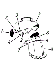 Snow parts for Mtd Snow Thrower 31960-8 / 1988 from AppliancePartsPros.com