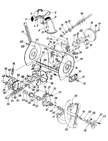 Snow parts for Mtd Snow Thrower 31960C / 1986 from AppliancePartsPros.com