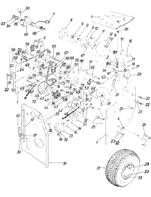 Snow parts for Mtd Snow Thrower 31960S / 1985 from AppliancePartsPros.com