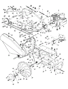 Parts parts for Mtd Tiller 405-111 / 1987 from AppliancePartsPros.com