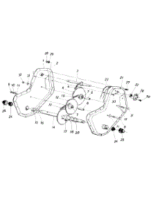 Chain Case (Wheels) parts for Mtd Tiller 406-192 / 1987 from AppliancePartsPros.com