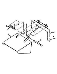 Cutter parts for Mtd Self-Propelled Walk-Behind Mower 511-059E400 / 1991 from AppliancePartsPros.com