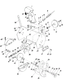 Snow Throwers parts for Mtd Snow Thrower 588-205 / 1987 from AppliancePartsPros.com