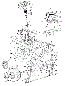 Parts parts for Mtd Garden Tractor 812-192 / 1989 from AppliancePartsPros.com