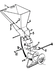 Parts parts for Mtd Chipper-Shredder & Vac 850-3427 from AppliancePartsPros.com