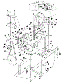 Snow Throwers parts for Mtd Snow Thrower 317-850-054 from AppliancePartsPros.com