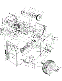Snow Throwers parts for Mtd Snow Thrower 317-850-054 from AppliancePartsPros.com