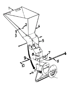 Parts parts for Mtd Chipper-Shredder & Vac 240-645-372 from AppliancePartsPros.com