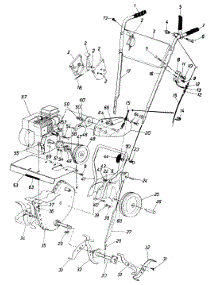 Parts parts for Mtd Tiller 210-031-105 from AppliancePartsPros.com