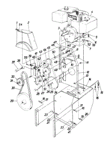 Parts, Snow Thrower parts for Mtd Snow Thrower 318-850-031 from AppliancePartsPros.com