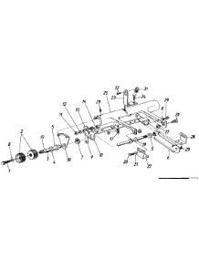 Parts parts for Mtd Self-Propelled Walk-Behind Mower 129-226R135 from AppliancePartsPros.com