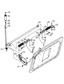 Lift Handle & Brackets (Grass Catcher) parts for Mtd Lawn Tractor 136G765N054 / 1996 from AppliancePartsPros.com