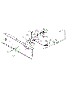 Speed Selector Lever parts for Mtd Lawn Tractor 136G765N054 / 1996 from AppliancePartsPros.com