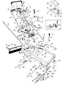 General Assembly parts for Mtd Self-Propelled Walk-Behind Mower 129-560B055 from AppliancePartsPros.com