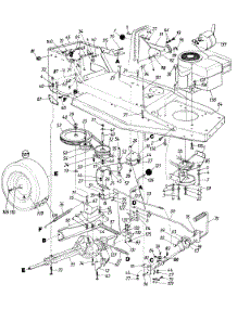 Parts parts for Mtd Lawn Tractor 139-342-055 from AppliancePartsPros.com