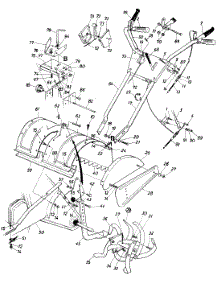 Parts parts for Mtd Tiller 211-406-129 from AppliancePartsPros.com