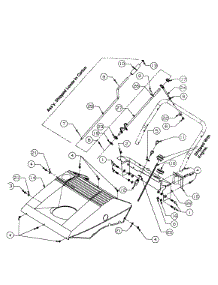 Cover & Dash parts for Mtd Snow Thrower 316-150-118 / 1996 from AppliancePartsPros.com