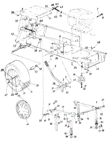 Deck & Lift Accessories parts for Mtd Lawn Tractor 132-800H136 / 1992 from AppliancePartsPros.com