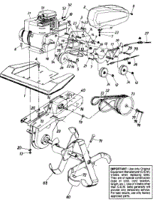 Parts parts for Mtd Tiller 210-381-170 from AppliancePartsPros.com