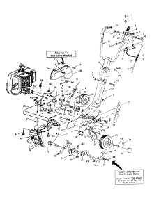 Tiller Assembly parts for Mtd Tiller 212-020-009 / 1992 from AppliancePartsPros.com
