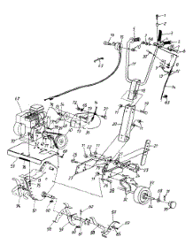 General Assembly parts for Mtd Tiller 213-030-009 / 1993 from AppliancePartsPros.com